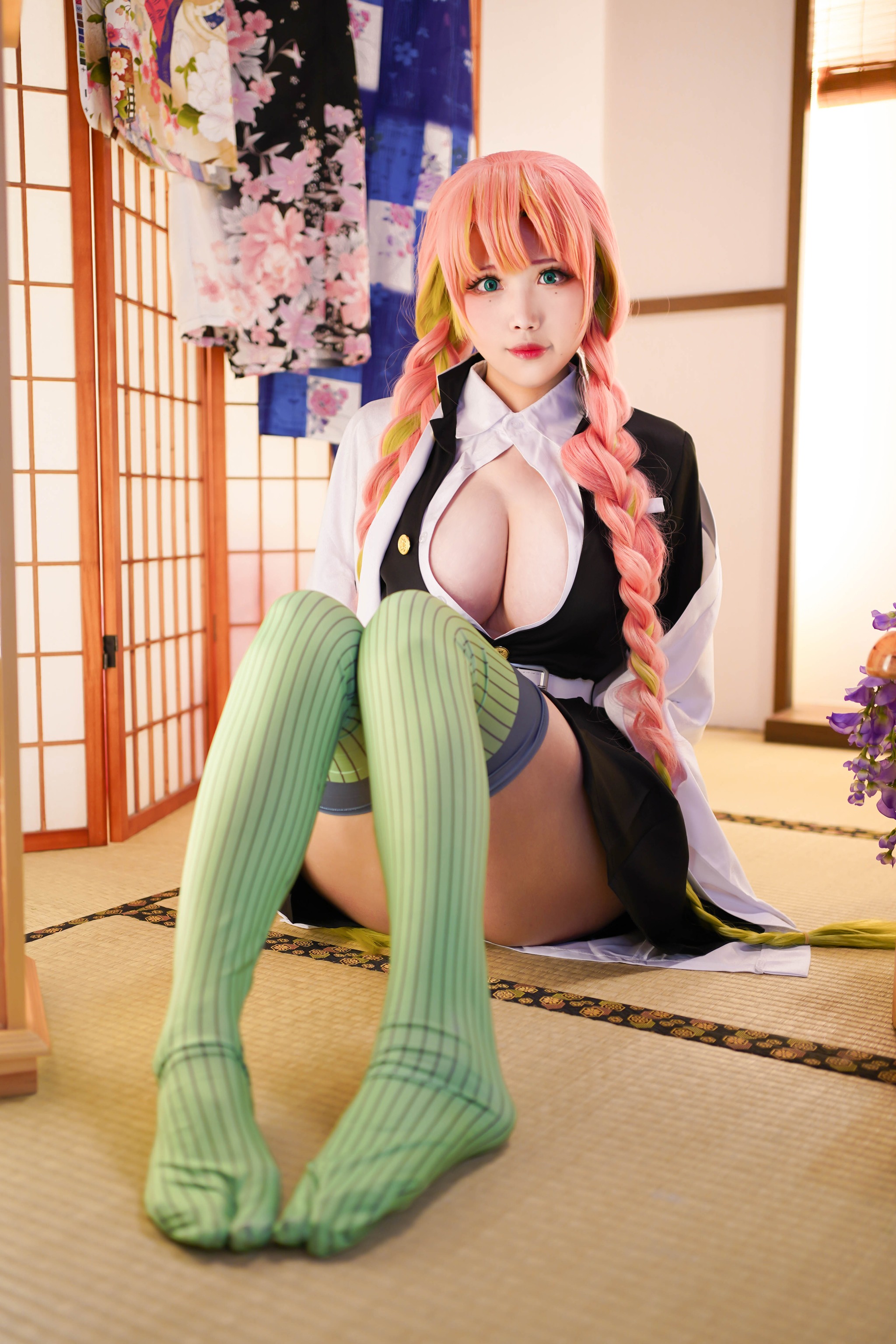 图片[1]-KaYa萱 – NO.024 KaYa 萱 鬼灭之刃 甘露寺 [35P]-XikXak